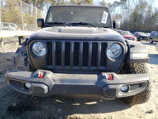 2021 Jeep Wrangler Unlimited Rubicon with VIN 1C4HJXFGXMW580776, listed as a Copart auction lot 46478105 with 56,120 mi miles and Salvage Title. Bid and sale history available at DreamBid. Image 5.
