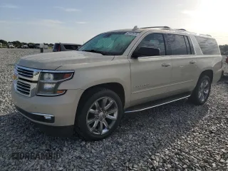 2017 Chevrolet Suburban Premier with VIN 1GNSCJKC6HR352723, listed as a Copart auction lot 63122675 with 47,565 mi miles and Salvage title. Bid and sale history available at DreamBid. Image 1.