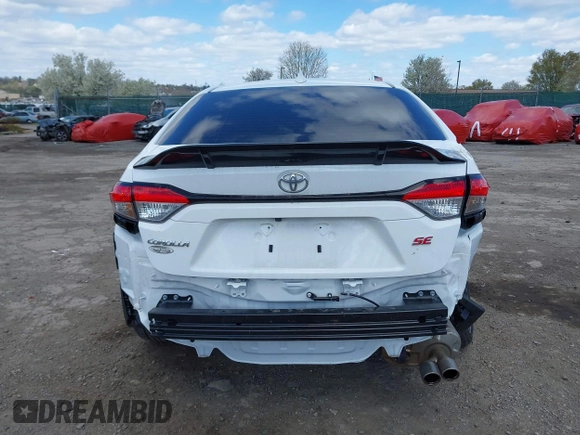 2024 Toyota Corolla SE with VIN 5YFS4MCE3RP208811, listed as a IAAI auction lot 41991955 with 12,685 mi miles and . Bid and sale history available at DreamBid. Image 15.