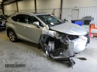 2017 Lexus NX 300h with VIN JTJBJRBZ0H2059875, listed as a Copart auction lot 88512635 with 105,468 mi miles and Salvage Title. Bid and sale history available at DreamBid. Image 4.