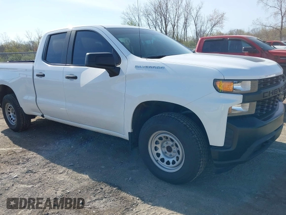 2019 Chevrolet Silverado 1500 Work Truck with VIN 1GCRYAEH0KZ337755, listed as a IAAI auction lot 42071414 with 46,623 mi miles and . Bid and sale history available at DreamBid. Image 13.