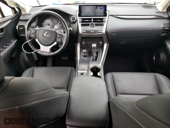 2021 Lexus NX 300h z VIN JTJGJRDZXM2165909, wystawiony jako Copart lot #54628565 z przebiegiem 23 990 mil mil oraz Szkoda całkowita • Salvage title. Historia ofert i sprzedaży dostępna na DreamBid. Obrazek 8.