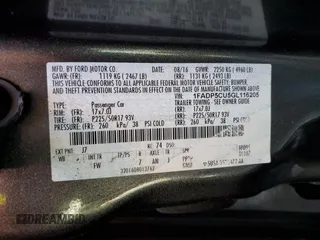 2016 Ford C-Max SEL z VIN 1FADP5CU5GL116205, wystawiony jako Copart lot #53155145 z przebiegiem 114 615 mil mil oraz Szkoda całkowita • Salvage title. Historia ofert i sprzedaży dostępna na DreamBid. Obrazek 14.