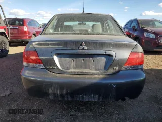 2006 Mitsubishi Lancer ES with VIN JA3AJ26E26U048499, listed as a Copart auction lot 42443075 with 121,221 mi miles and Salvage Title. Bid and sale history available at carsss.com. Image 6.