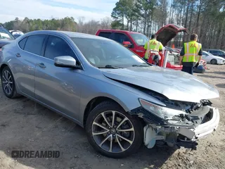 2017 Acura TLX V6 w/Technology Pkg with VIN 19UUB2F57HA000336, listed as a IAAI auction lot 41649458 with 121,741 mi miles. Bid and sale history available at carsss.com. Image 1.