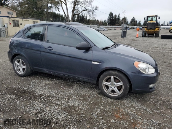 2008 Hyundai Accent SE with VIN KMHCN36C78U068877, listed as a Copart auction lot 46118385 with 159,615 mi miles and Salvage Title. Bid and sale history available at carsss.com. Image 4.