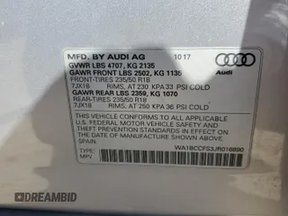 2018 Audi Q3 Premium z VIN WA1BCCFS3JR016890, wystawiony jako Copart lot #52594015 z przebiegiem 63 871 mil mil oraz Szkoda całkowita • Salvage title. Historia ofert i sprzedaży dostępna na DreamBid. Obrazek 14.