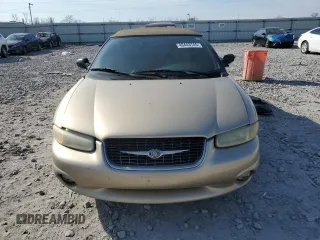 1999 Chrysler Sebring JXi with VIN 3C3EL55HXXT534844, listed as a Copart auction lot 46443745 with 108,563 mi miles and Salvage Title. Bid and sale history available at DreamBid. Image 5.