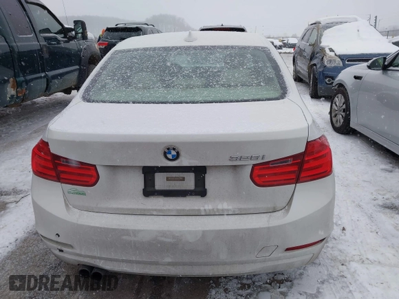 2014 BMW 3 Series 328i with VIN WBA3C1C51EK106435, listed as a IAAI auction lot 41202983 with 142,135 mi miles. Bid and sale history available at carsss.com. Image 16.