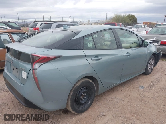 2016 Toyota Prius Four with VIN JTDKARFU2G3526613, listed as a IAAI auction lot 41742117 with 162,214 mi miles. Bid and sale history available at carsss.com. Image 4.