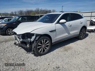 2021 Jaguar F-Pace S with VIN SADCJ2EU8MA669378, listed as a Copart auction lot 53206785 with 32,228 mi miles and Salvage title. Bid and sale history available at DreamBid. Image 1.