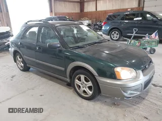 2004 Subaru Impreza Outback Special Sports with VIN JF1GG68594H819289, listed as a IAAI auction lot 42806443 with 141,996 mi miles and . Bid and sale history available at DreamBid. Image 1.