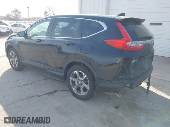 2019 Honda CR-V EX with VIN 2HKRW2H58KH660245, listed as a IAAI auction lot 41773041 with 52,498 mi miles and . Bid and sale history available at DreamBid. Image 3.