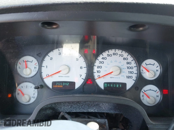 2002 Dodge 1500 with VIN 1D7HA18N62J228478, listed as a IAAI auction lot 42513105 with 265,342 mi miles and . Bid and sale history available at DreamBid. Image 7.