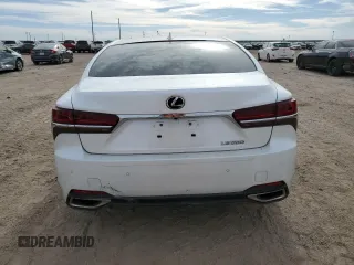 2020 Lexus LS with VIN JTHD51FF0L5011137, listed as a Copart auction lot 84896604 with 44,878 mi miles and Salvage Title. Bid and sale history available at carsss.com. Image 6.