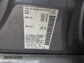 2016 Nissan Altima SL with VIN 1N4BL3AP0GC273371, listed as a IAAI auction lot 41910585 with 152,546 mi miles and . Bid and sale history available at DreamBid. Image 9.