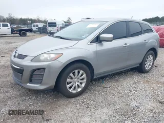 2011 Mazda CX-7 i SV with VIN JM3ER2A59B0398613, listed as a IAAI auction lot 41382767 with 159,916 mi miles. Bid and sale history available at carsss.com. Image 2.
