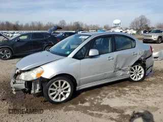 2008 Suzuki SX4 Sport with VIN JS2YC414885102363, listed as a Copart auction lot 46087855 with 0 mi miles and Salvage Title. Bid and sale history available at carsss.com. Image 1.