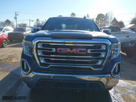 2020 GMC Sierra 1500 SLT with VIN 3GTU9DEDXLG160073, listed as a IAAI auction lot 41384026 with 57,870 mi miles. Bid and sale history available at carsss.com. Image 12.