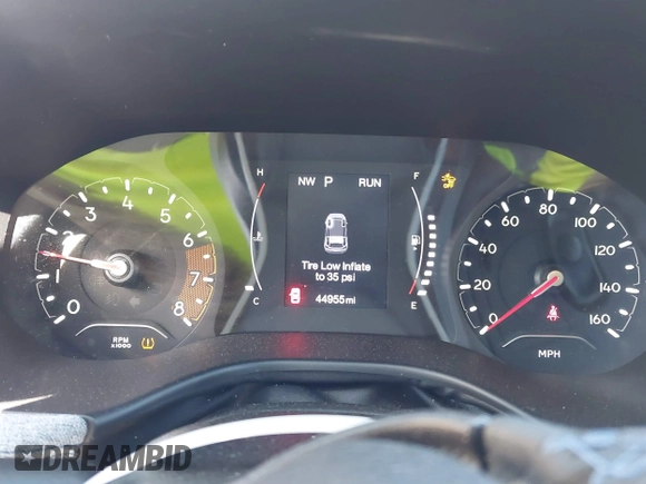 2022 Jeep Compass Latitude with VIN 3C4NJCBB0NT138781, listed as a IAAI auction lot 41897474 with 44,955 mi miles and . Bid and sale history available at carsss.com. Image 7.