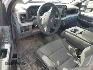 2024 Ford F-250 XL with VIN 1FTBF2BA1REE01033, listed as a Copart auction lot 57161275 with 49,465 mi miles and Salvage title. Bid and sale history available at DreamBid. Image 8.