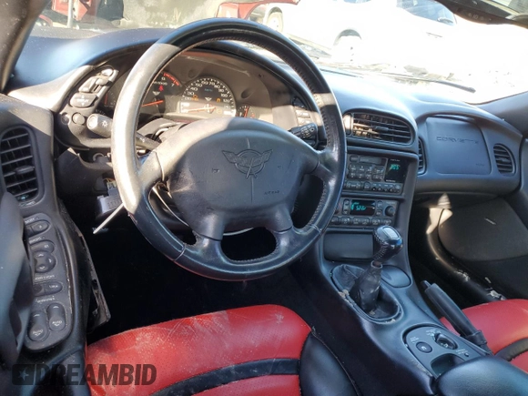 2001 Chevrolet Corvette with VIN 1G1YY22G615106449, listed as a Copart auction lot 41804795 with 97,508 mi miles and Salvage Title. Bid and sale history available at carsss.com. Image 8.