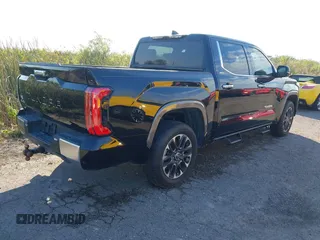 2024 Toyota Tundra Limited Hybrid with VIN 5TFJC5DB3RX055633, listed as a IAAI auction lot 40518060 with 12,382 mi miles and . Bid and sale history available at DreamBid. Image 4.