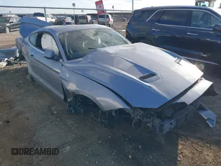 2022 Ford Mustang EcoBoost with VIN 1FA6P8TH3N5150285, listed as a IAAI auction lot 41490213 with 11,898 mi miles. Bid and sale history available at carsss.com. Image 1.