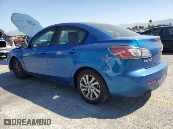 2012 Mazda 3 i Grand Touring with VIN JM1BL1W84C1527900, listed as a Copart auction lot 61499815 with 80,180 mi miles and Salvage title. Bid and sale history available at DreamBid. Image 2.