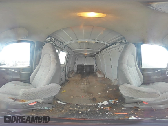 2003 Chevrolet Express Cargo z VIN 1GCHG35UX31215671, wystawiony jako Copart lot #47571675 z przebiegiem Nie podano mil oraz Szkoda całkowita • Salvage title. Historia ofert i sprzedaży dostępna na DreamBid. Obrazek 14.