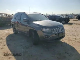 2016 Jeep Compass Latitude with VIN 1C4NJCEA8GD609149, listed as a Copart auction lot 46926795 with 111,997 mi miles and Salvage Title. Bid and sale history available at carsss.com. Image 12.