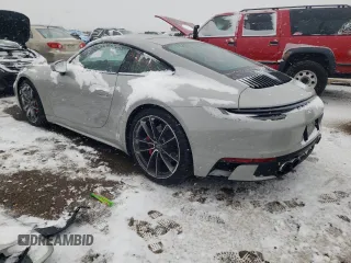 2024 Porsche 911 Carrera S with VIN WP0AB2A98RS218616, listed as a Copart auction lot 81310844 with 2,400 mi miles and Salvage Title. Bid and sale history available at carsss.com. Image 2.