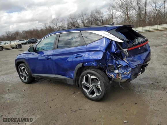 2023 Hyundai Tucson SEL with VIN 5NMJFCAE4PH290462, listed as a Copart auction lot 47775955 with 10,154 mi miles and Salvage Title. Bid and sale history available at carsss.com. Image 2.