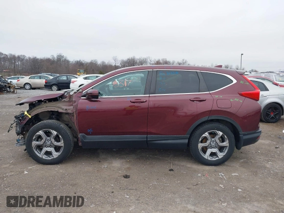 2017 Honda CR-V EX-L with VIN 2HKRW2H82HH655660, listed as a IAAI auction lot 41838317 with 69,322 mi miles. Bid and sale history available at carsss.com. Image 14.