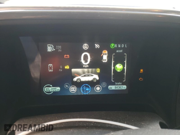 2014 Chevrolet Volt with VIN 1G1RA6E47EU147248, listed as a Copart auction lot 53708075 with 84,362 mi miles and Salvage Title. Bid and sale history available at DreamBid. Image 9.