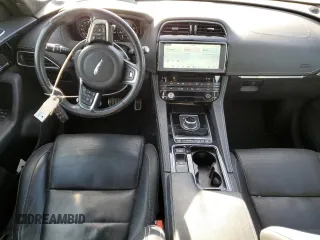 2019 Jaguar F-Pace S with VIN SADCM2FV6KA355093, listed as a Copart auction lot 81823914 with 46,984 mi miles and Salvage Title. Bid and sale history available at DreamBid. Image 8.