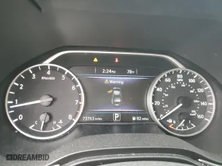 2018 Nissan Maxima S with VIN 1N4AA6APXJC393236, listed as a Copart auction lot 51243945 with 73,763 mi miles and Salvage Title. Bid and sale history available at carsss.com. Image 9.