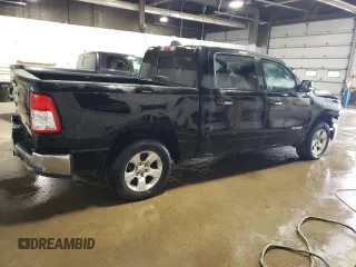 2019 Ram 1500 Big Horn/Lone Star with VIN 1C6SRFFTXKN695717, listed as a Copart auction lot 53876425 with 96,739 mi miles and Clean Title. Bid and sale history available at carsss.com. Image 3.