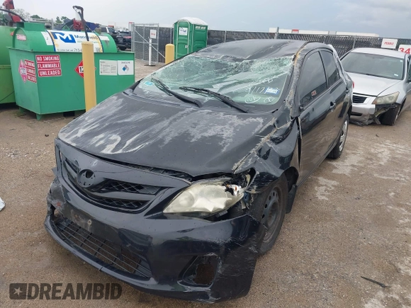 2011 Toyota Corolla L with VIN JTDBU4EE2B9158833, listed as a IAAI auction lot 42120661 with Not Provided miles. Bid and sale history available at carsss.com. Image 2.