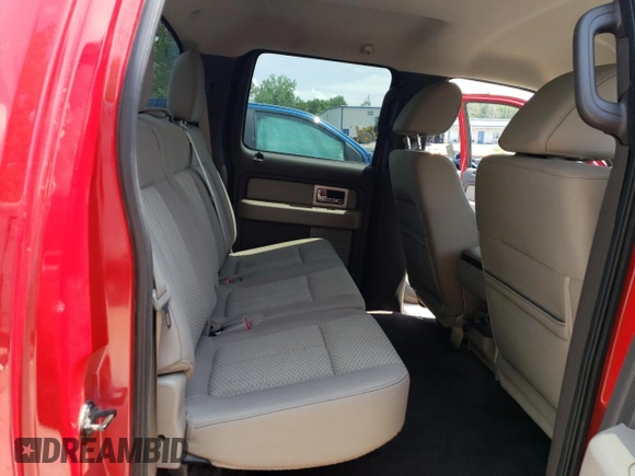 2010 Ford F-150 XL with VIN 1FTEW1E84AFA14622, listed as a Copart auction lot 62355984 with 144,578 mi miles and Salvage Title. Bid and sale history available at carsss.com. Image 10.