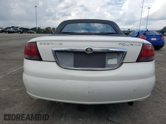 2004 Chrysler Sebring LXi with VIN 1C3EL55R94N276546, listed as a Copart auction lot 63691475 with 122,628 mi miles and Salvage title. Bid and sale history available at DreamBid. Image 6.