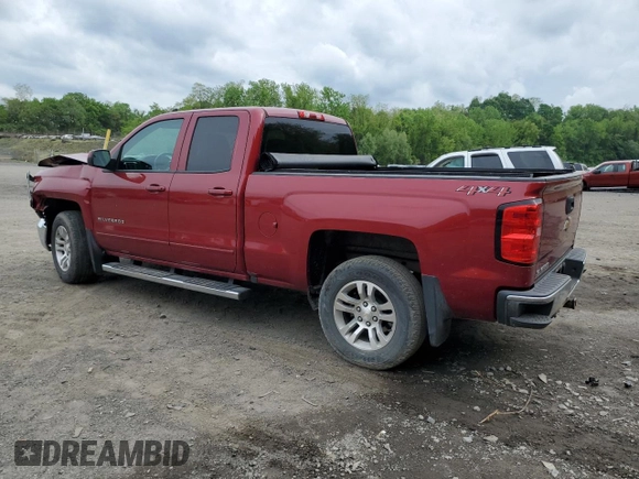2018 Chevrolet Silverado 1500 LT with VIN 1GCVKRECXJZ255744, listed as a Copart auction lot 55957495 with 75,753 mi miles and Salvage Title. Bid and sale history available at DreamBid. Image 2.