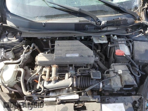 2017 Honda CR-V EX-L with VIN 2HKRW2H83HH680471, listed as a Copart auction lot 45266965 with 106,320 mi miles and Salvage Title. Bid and sale history available at carsss.com. Image 12.