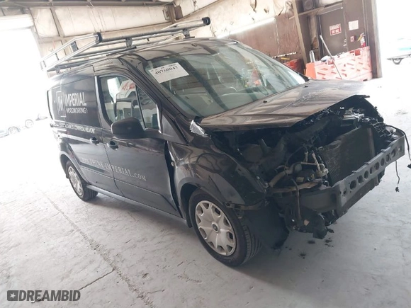 2015 Ford Transit Connect XL with VIN NM0LE7E73F1179583, listed as a IAAI auction lot 40760047 with 145,463 mi miles. Bid and sale history available at carsss.com. Image 1.