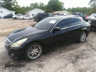 2010 Infiniti G37 Sedan Journey with VIN JN1CV6AP9AM400942, listed as a IAAI auction lot 42112121 with 160,554 mi miles. Bid and sale history available at carsss.com. Image 2.