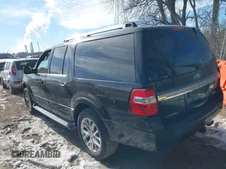 2016 Ford Expedition EL Limited with VIN 1FMJK2AT0GEF22302, listed as a IAAI auction lot 41381094 with 134,871 mi miles. Bid and sale history available at carsss.com. Image 3.