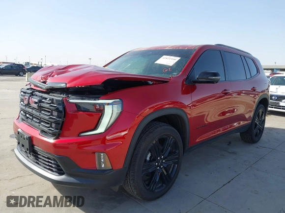 2025 GMC Acadia AWD Elevation z VIN 1GKENNRS0SJ118513, wystawiony jako IAAI lot #41821990 z przebiegiem 1 114 mil mil oraz . Historia ofert i sprzedaży dostępna na DreamBid. Obrazek 18.