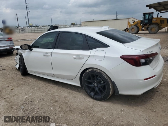 2025 Honda Civic Sport with VIN 2HGFE2F57SH566392, listed as a Copart auction lot 53600405 with 2,356 mi miles and Salvage title. Bid and sale history available at DreamBid. Image 2.