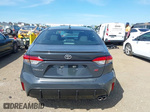 2023 Toyota Corolla SE with VIN 5YFS4MCE6PP164350, listed as a IAAI auction lot 41900716 with 12,049 mi miles and . Bid and sale history available at DreamBid. Image 16.