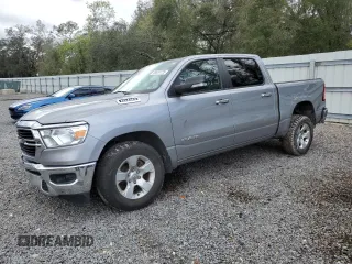 2020 Ram 1500 Big Horn with VIN 1C6RRFFG6LN361011, listed as a Copart auction lot 46624725 with 72,224 mi miles and Salvage Title. Bid and sale history available at carsss.com. Image 1.